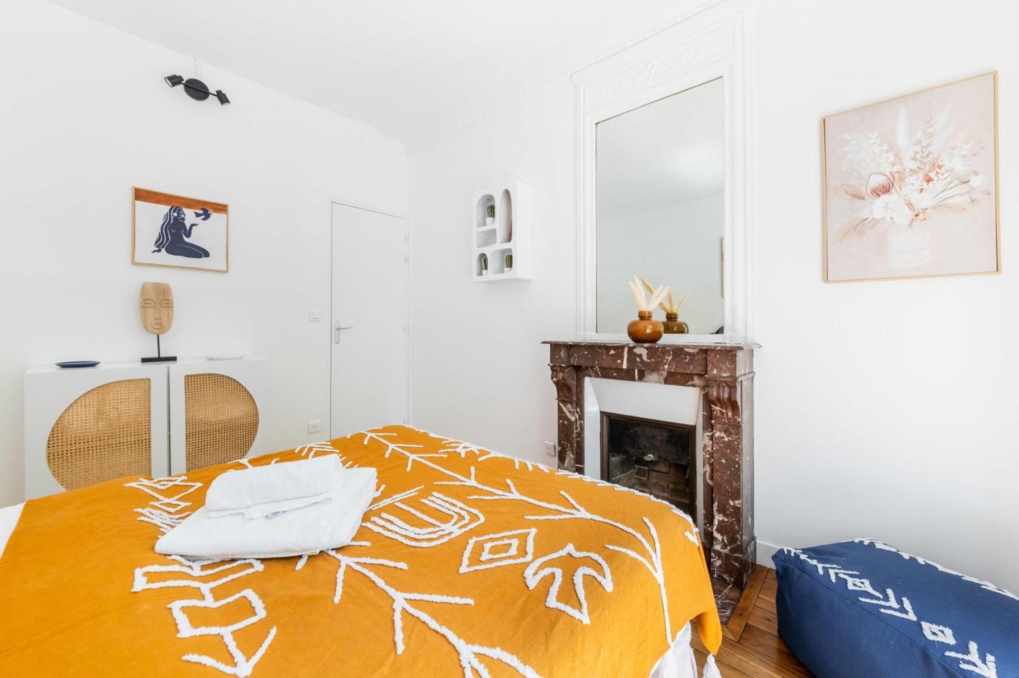 Apartmán 2 Pieces Refait Neuf Metro Jaures - Paris 19 - 4P - Flat-Guest Exteriér fotografie