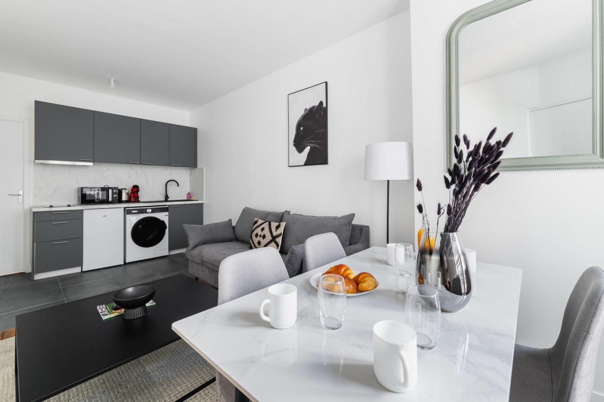 Apartmán 2 Pieces Refait Neuf Metro Jaures - Paris 19 - 4P - Flat-Guest Exteriér fotografie