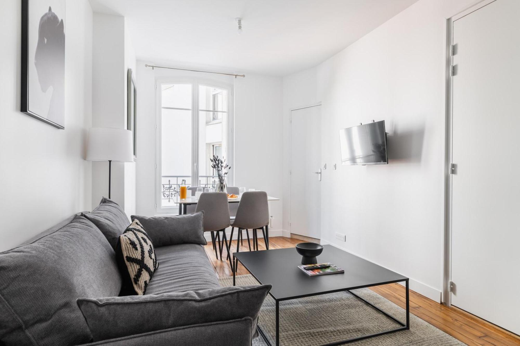 Apartmán 2 Pieces Refait Neuf Metro Jaures - Paris 19 - 4P - Flat-Guest Exteriér fotografie